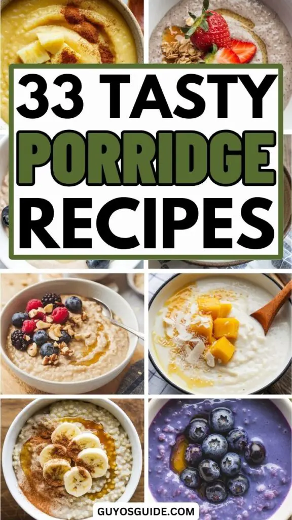 porridge recipes