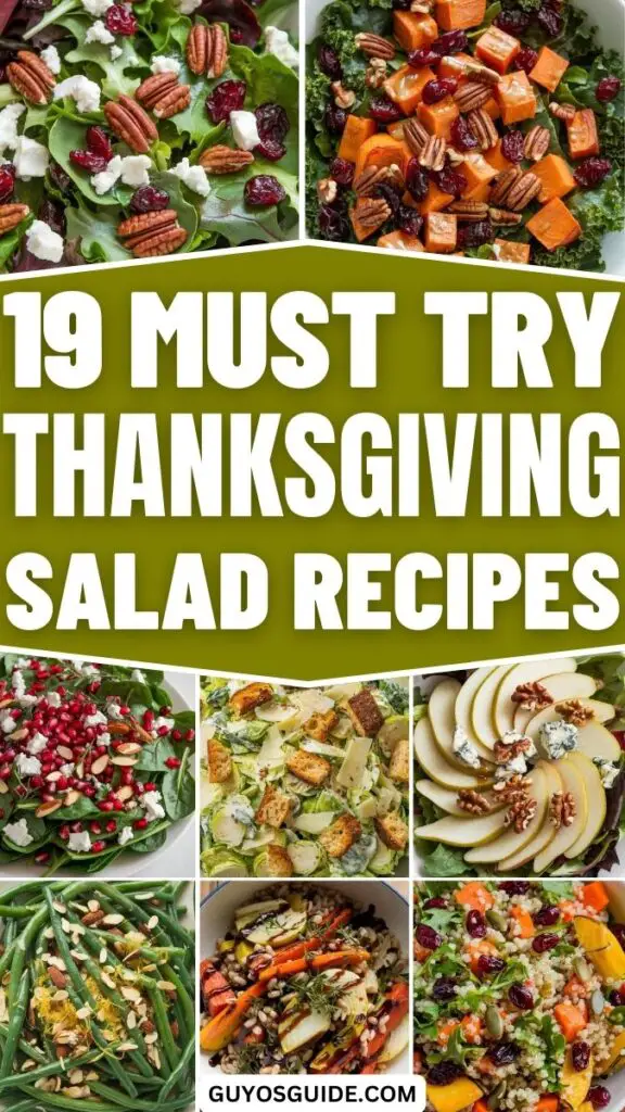 thanksgiving salad recipes