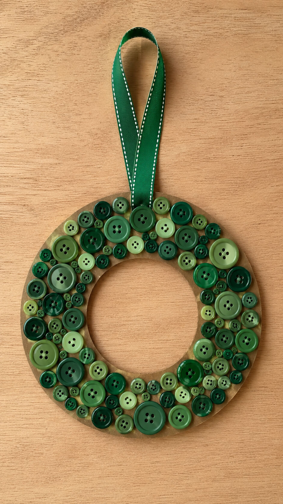 Button Wreath