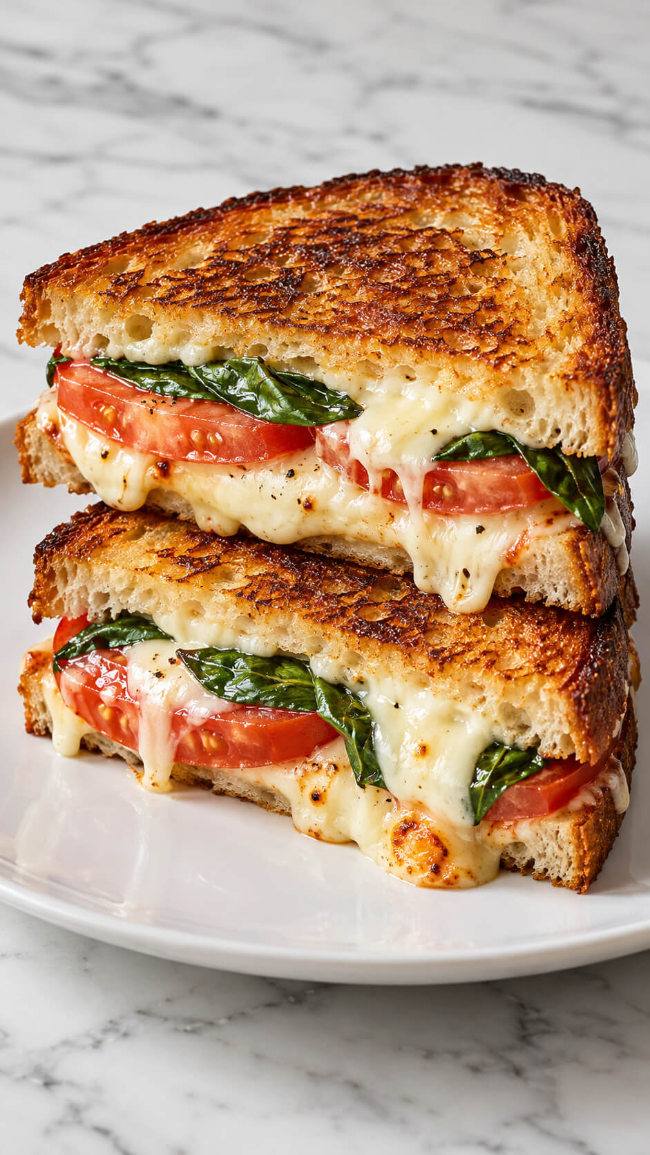 Caprese Grilled Cheese Delight