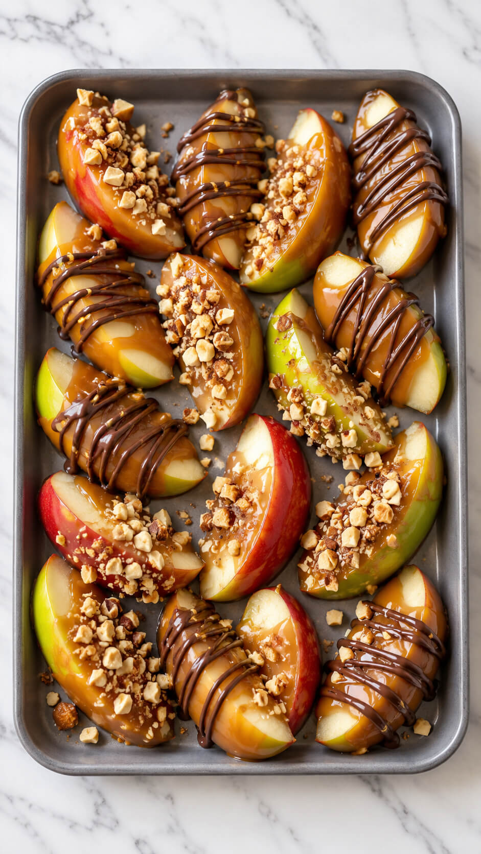 Caramel Apple Slices