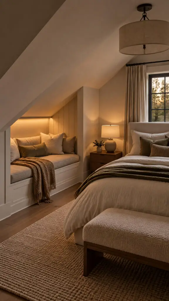 Cozy Attic Bedroom Nook
