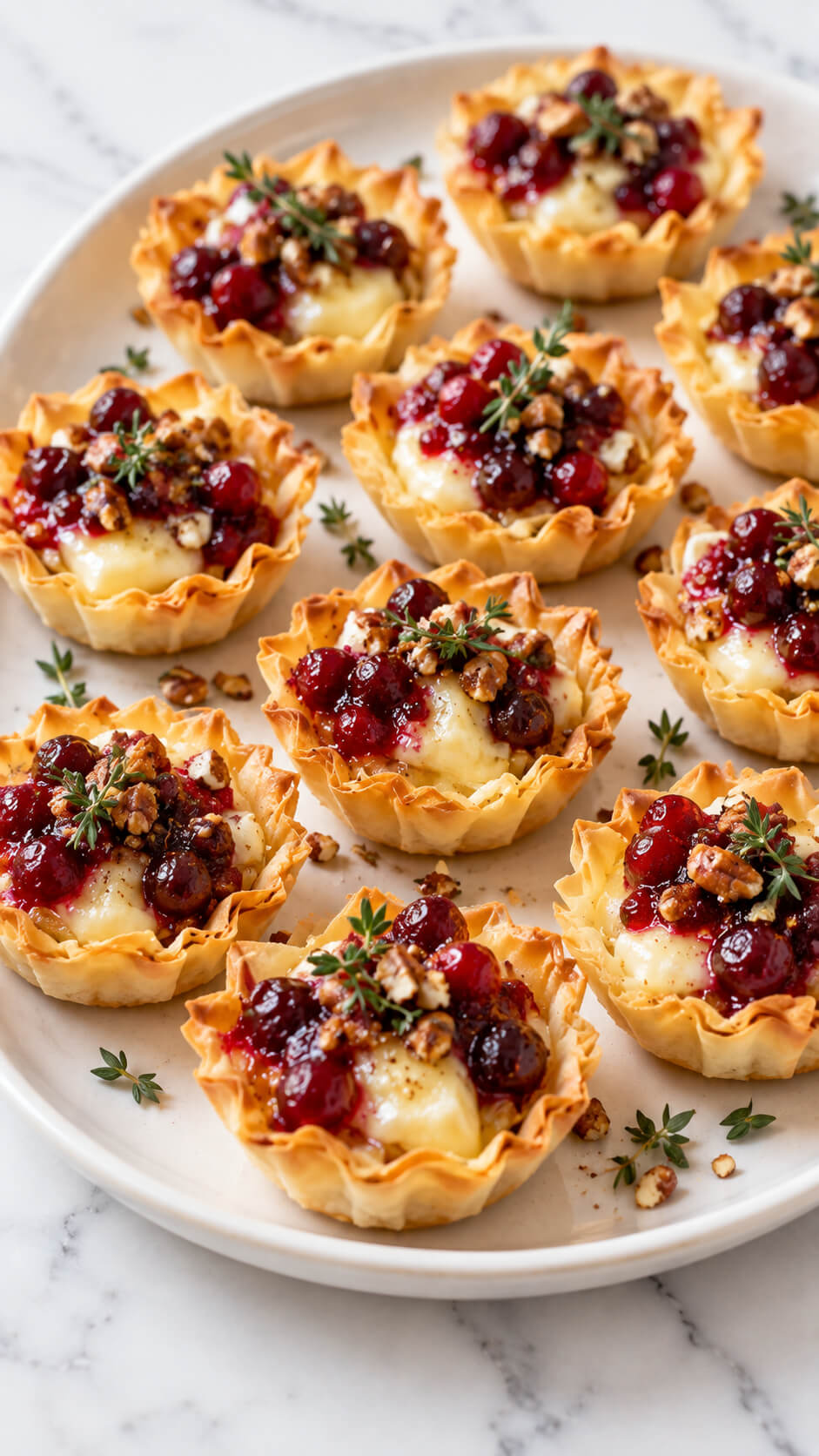 Cranberry Brie Bites