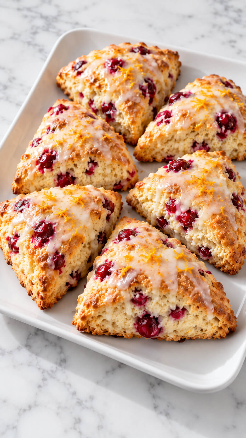 Cranberry Orange Scones