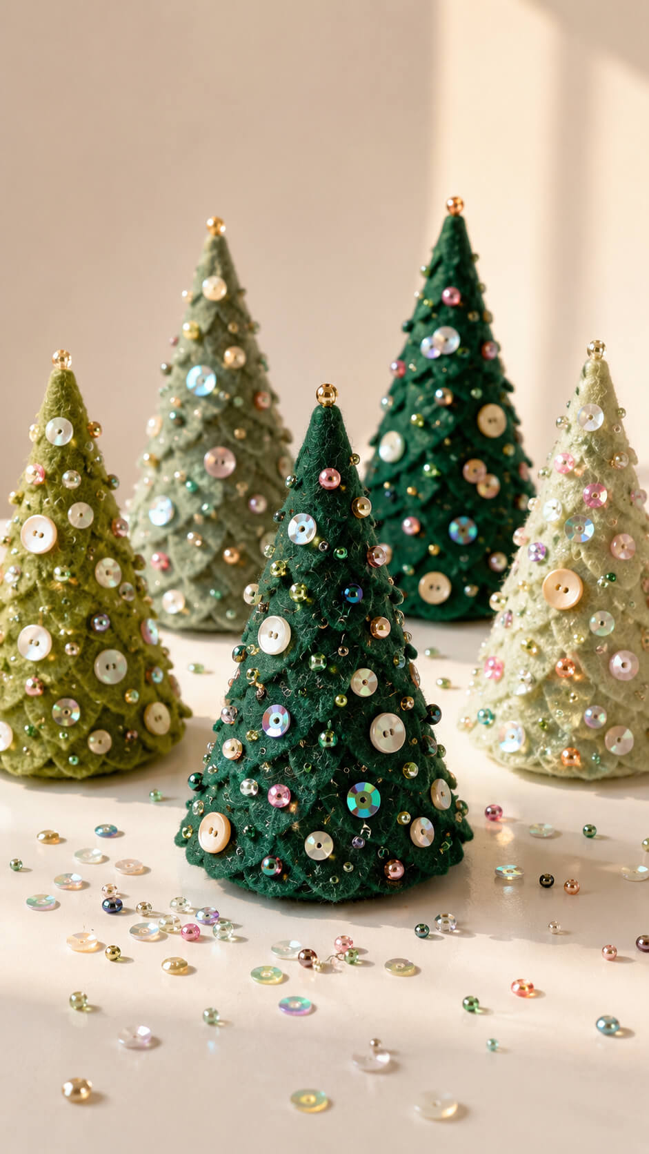 Felt Christmas Trees