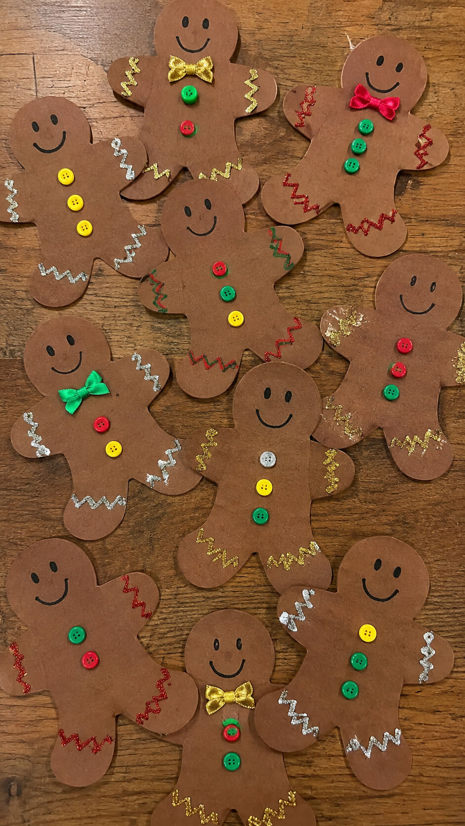 Gingerbread Paper Dolls