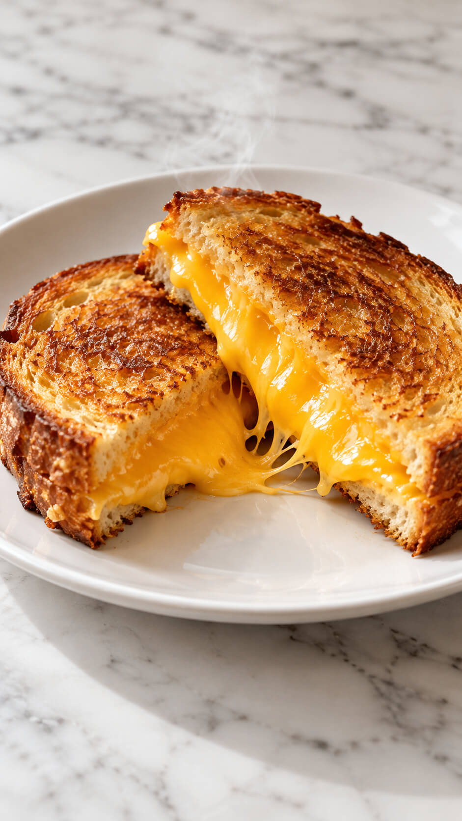 Gooey Golden Grilled Cheese