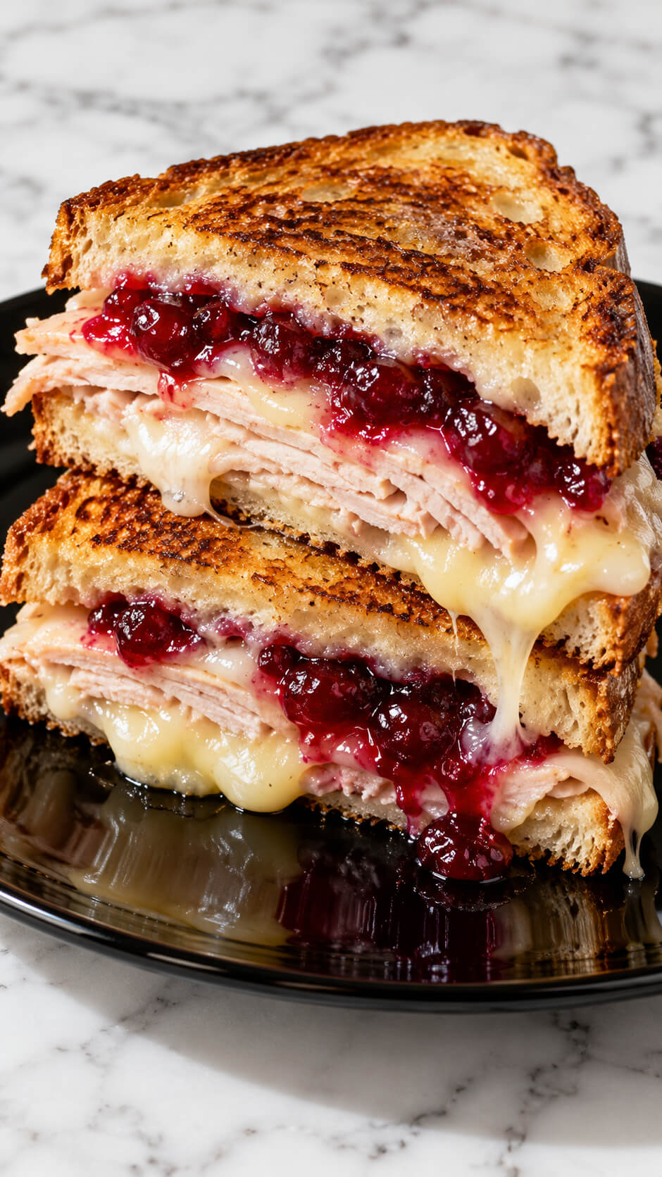 Gooey Turkey Cranberry Melt