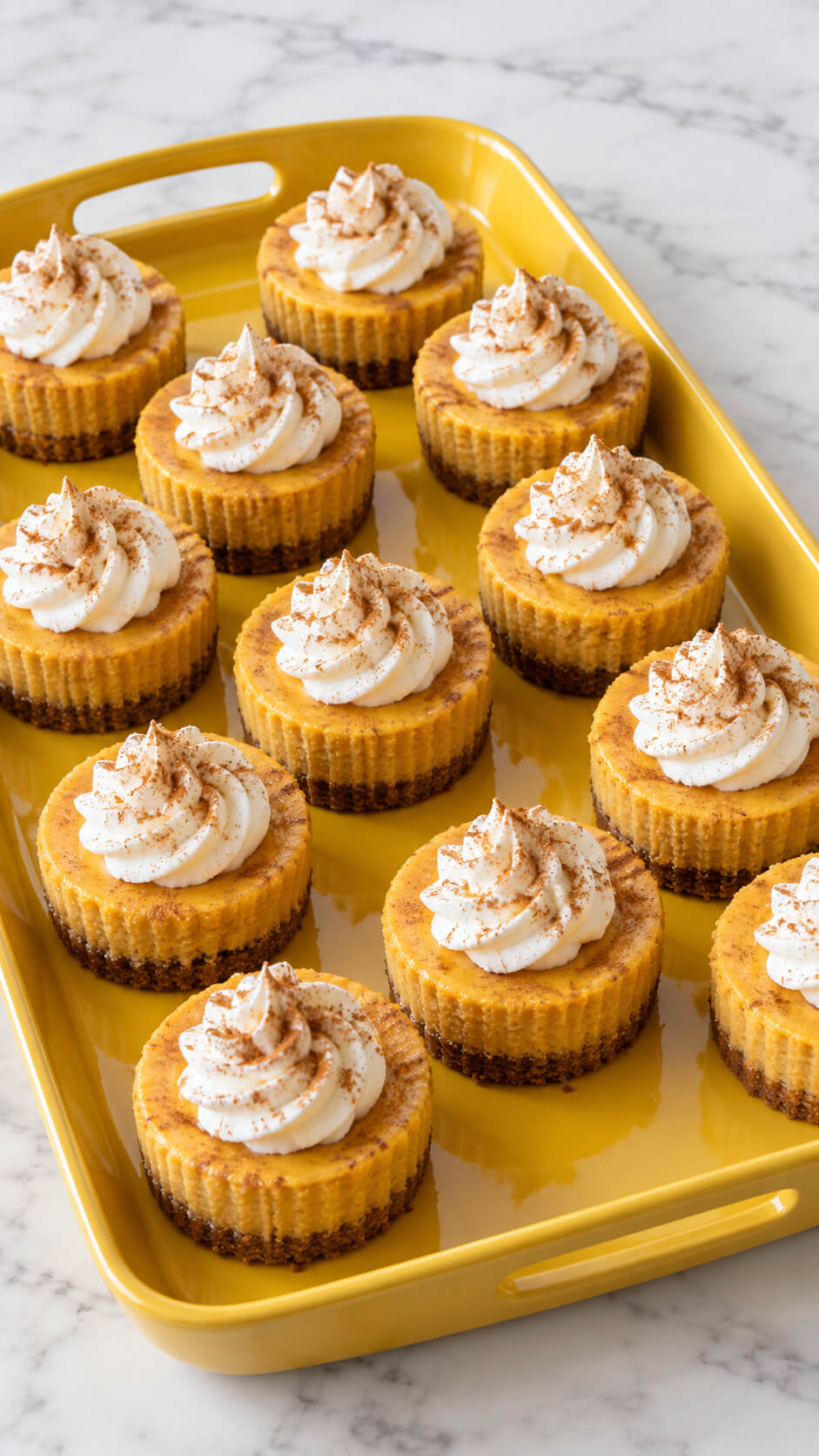 Mini Pumpkin Cheesecakes