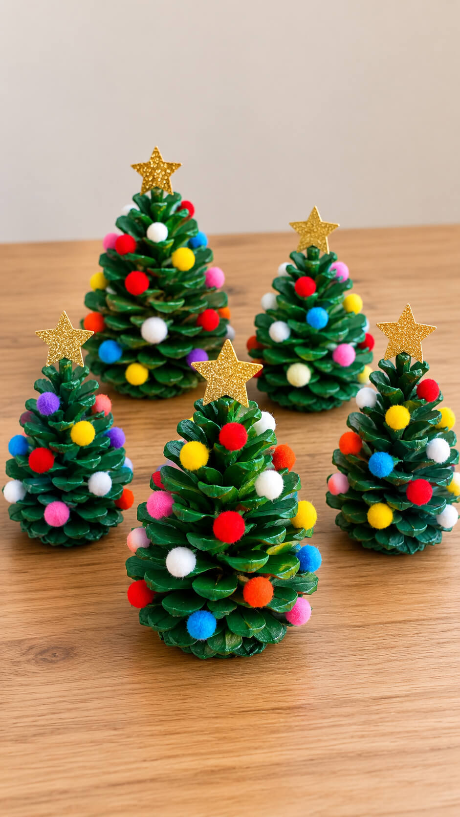 Pinecone Christmas Trees