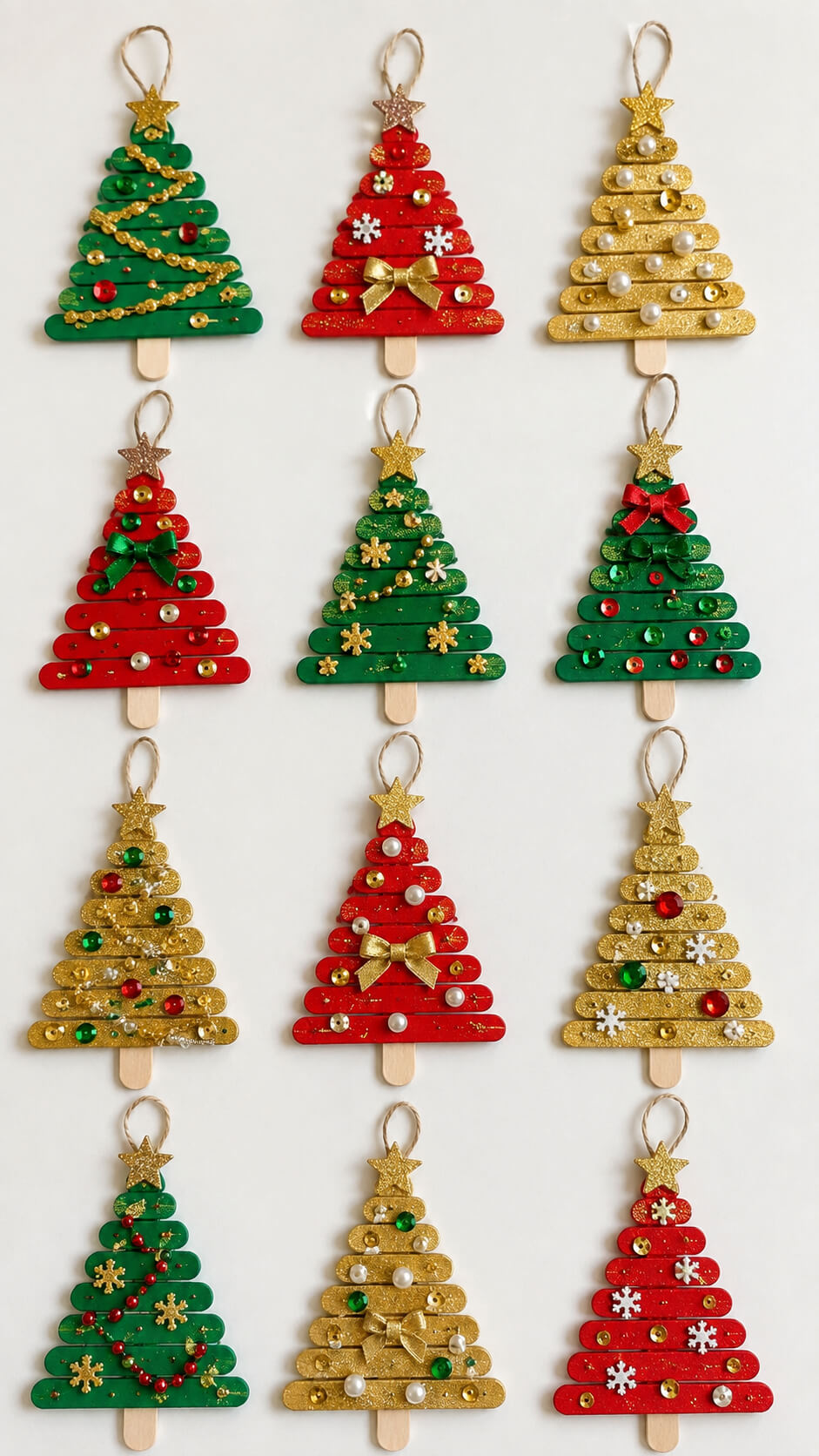 Popsicle Stick Ornaments