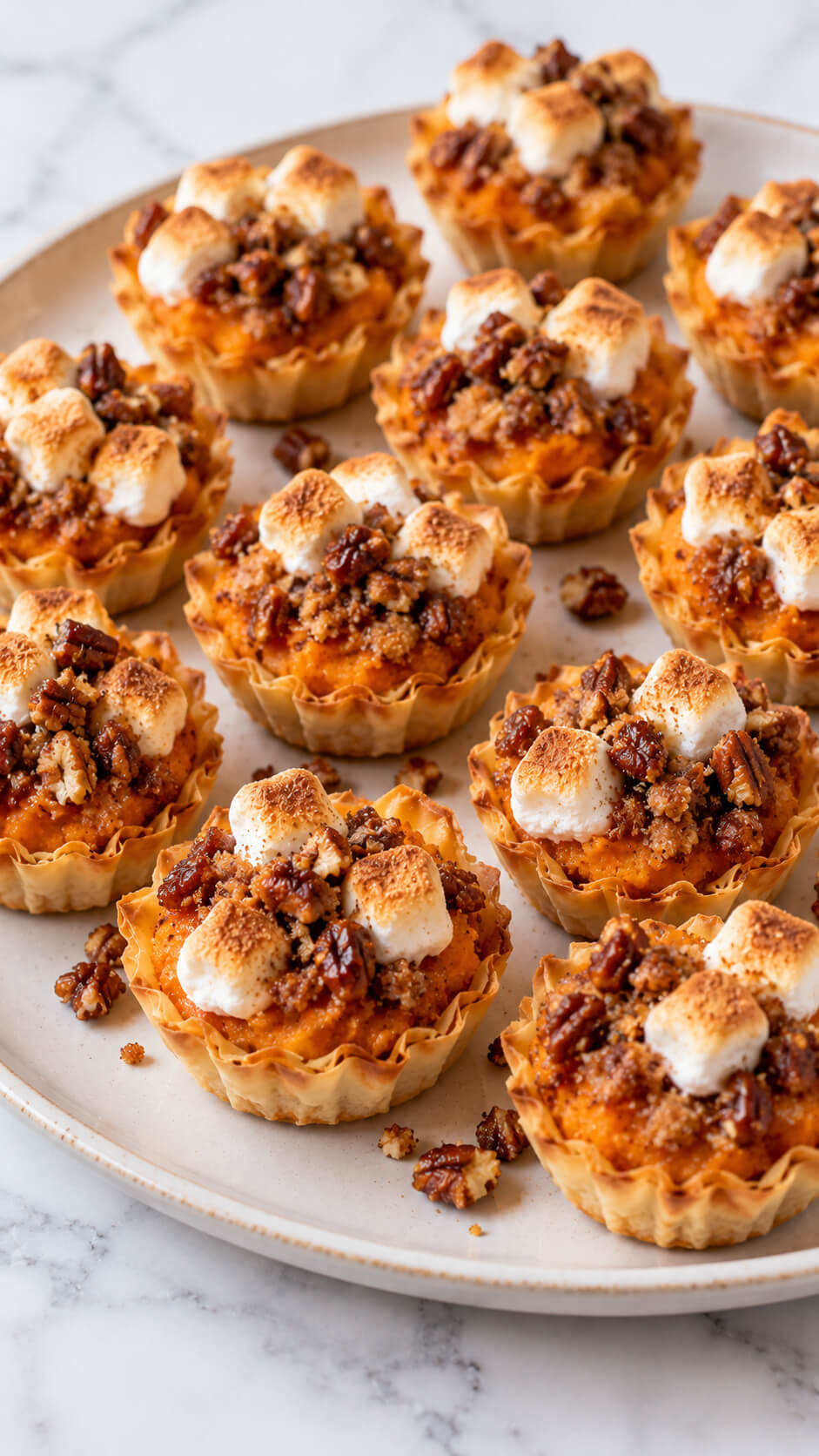 Sweet Potato Casserole Cups