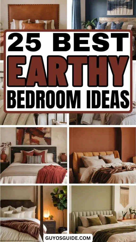 Earthy bedroom ideas