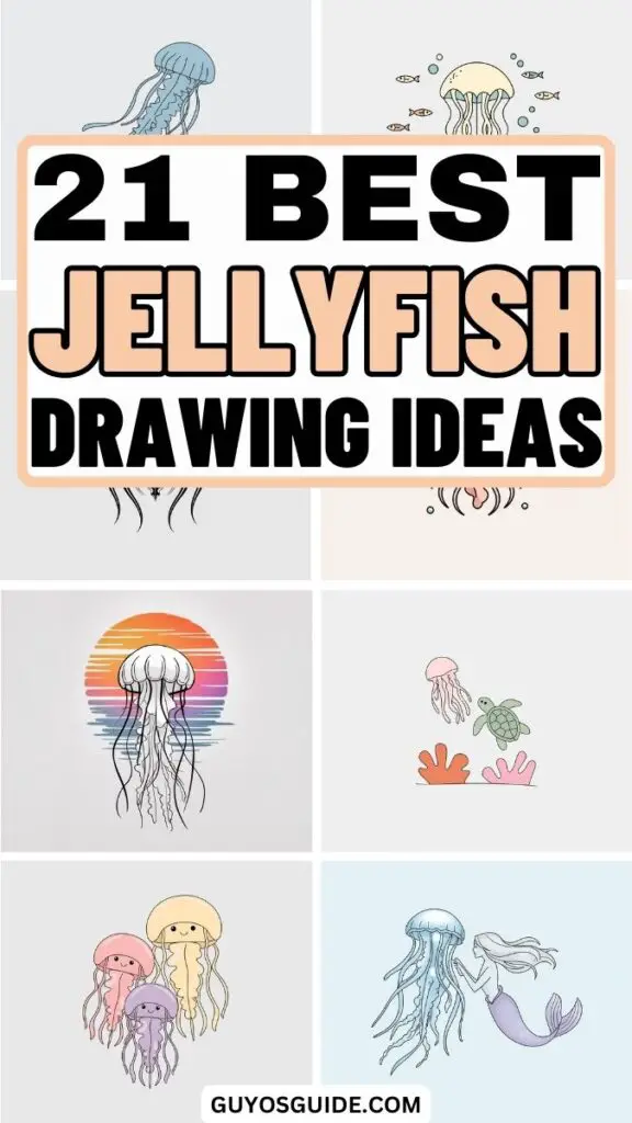 Jellyfish drawing ideas