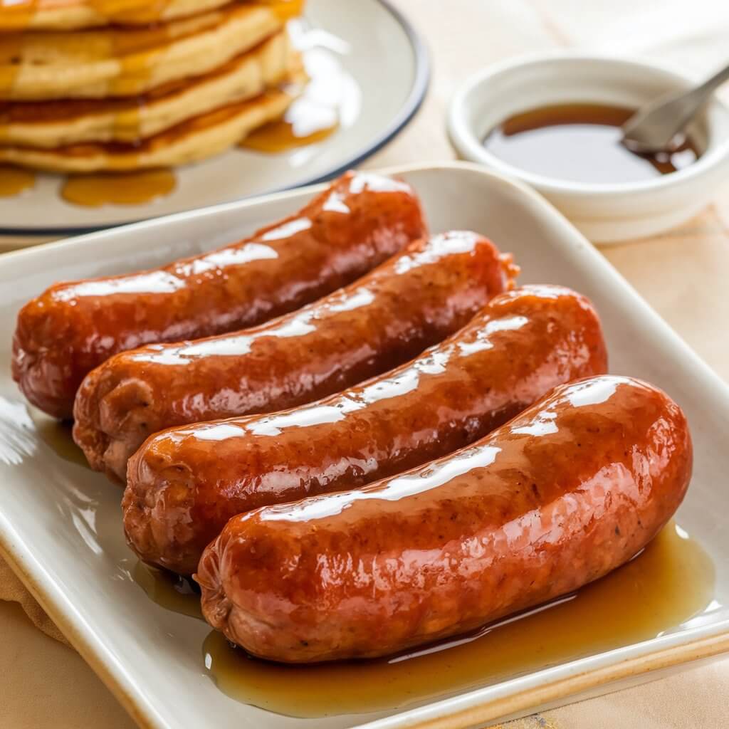 Maple Glazed Sausage Links