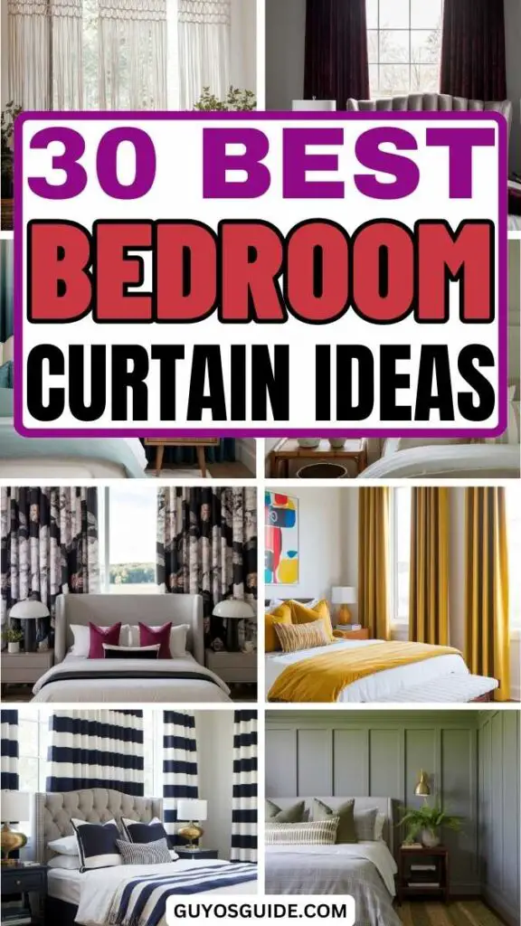 bedroom curtain ideas