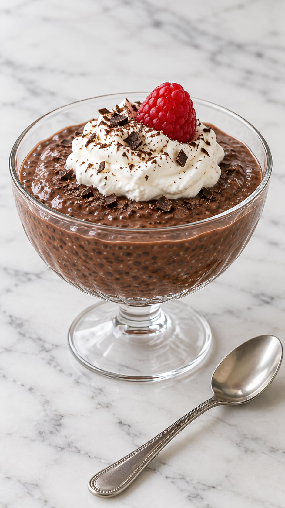 Chia Seed Chocolate Pudding