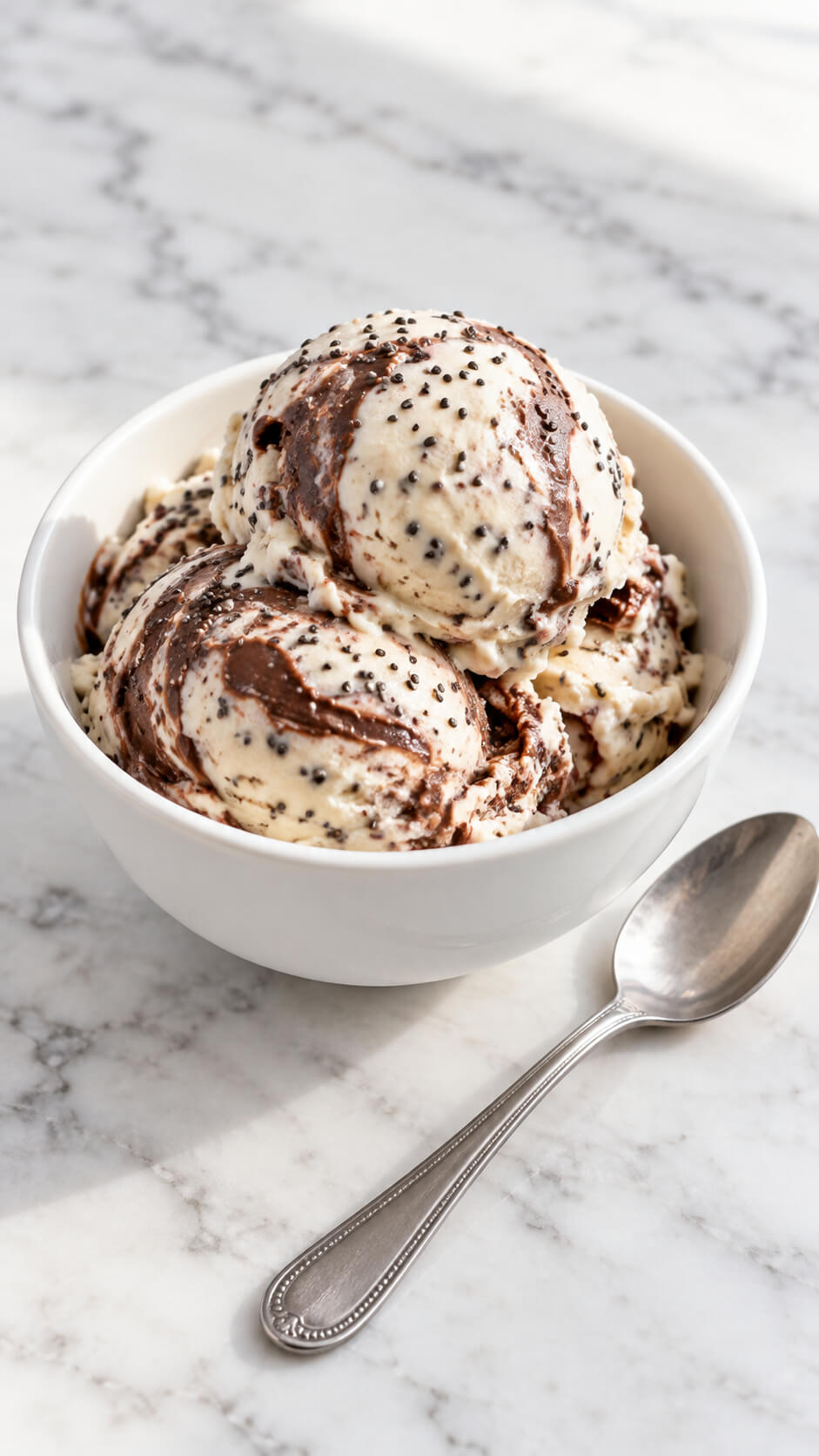 Chia Seed Ice Cream
