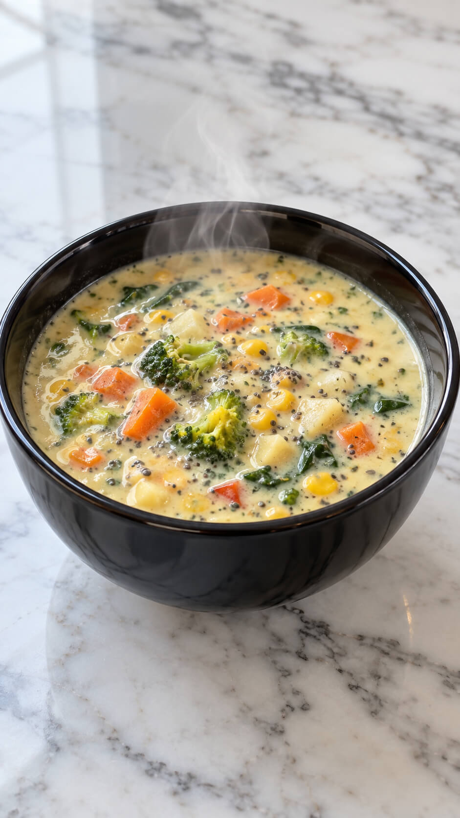 Chia Seed Soup Thickener