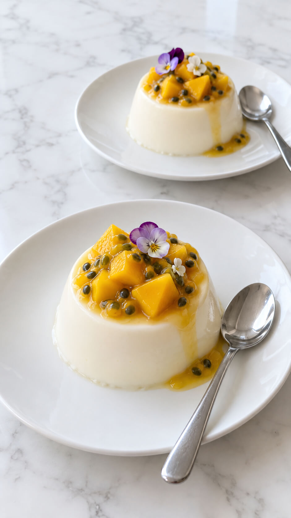 Coconut Milk Panna Cotta