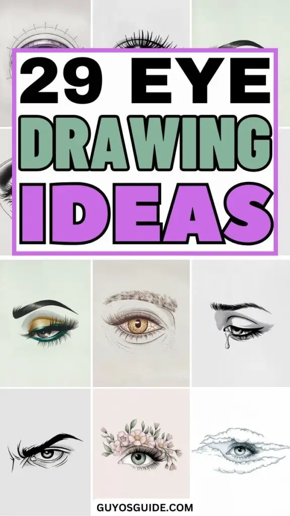 Eye drawing ideas