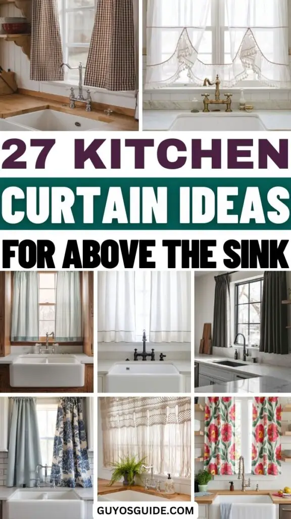 Kitchen Curtain Ideas For Above The Sink