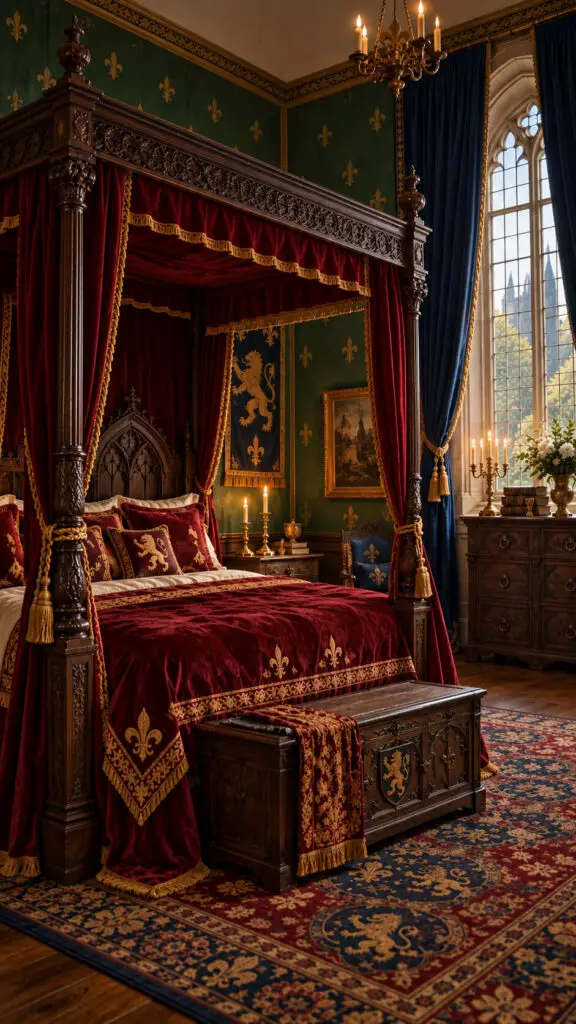 Luxurious Renaissance Canopy Bedroom