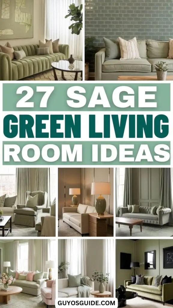 Sage Green Living Room Ideas