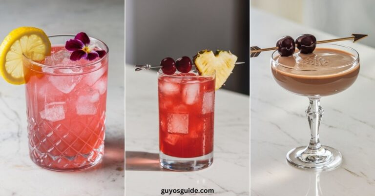 Valentine’s Day Cocktails - Guyo's Guide