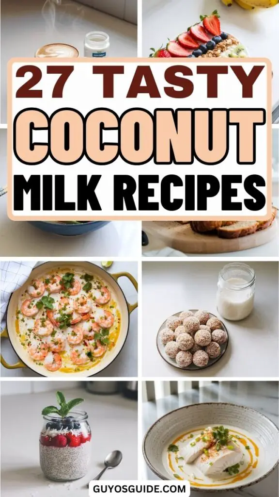 coconut milk recipes