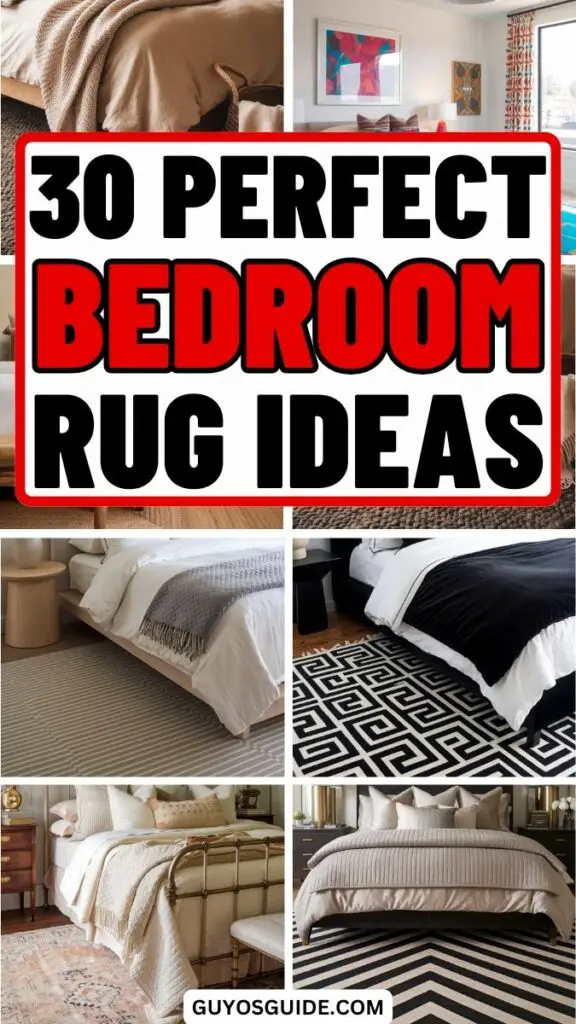 Bedroom rug ideas