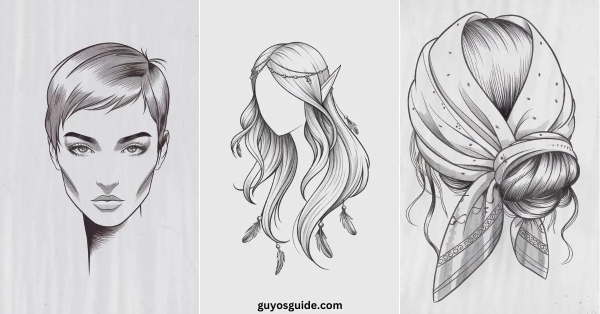 Hair Drawing Ideas - Guyo's Guide