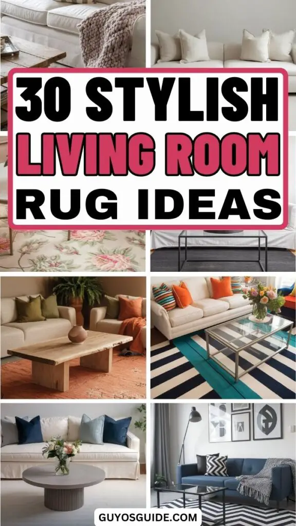 Living room rug ideas