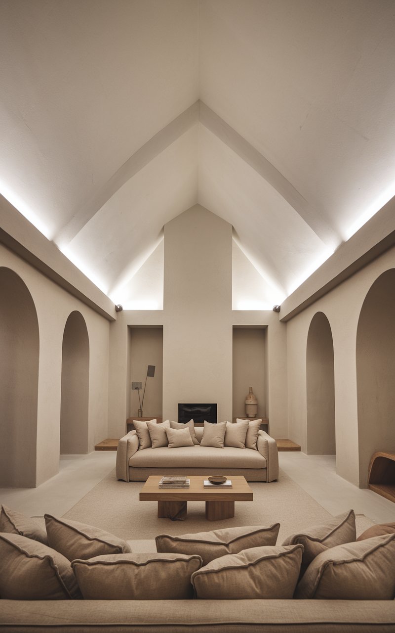 25 Cathedral Ceiling Living Room Ideas to Elevate Your Design