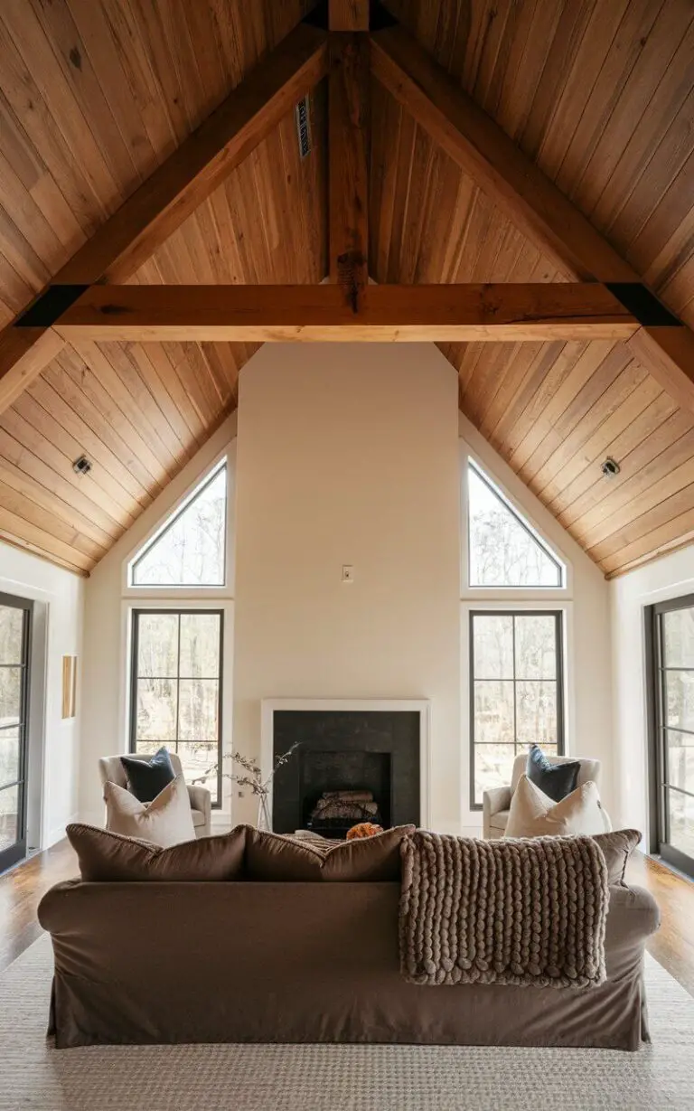 25 Cathedral Ceiling Living Room Ideas to Elevate Your Design