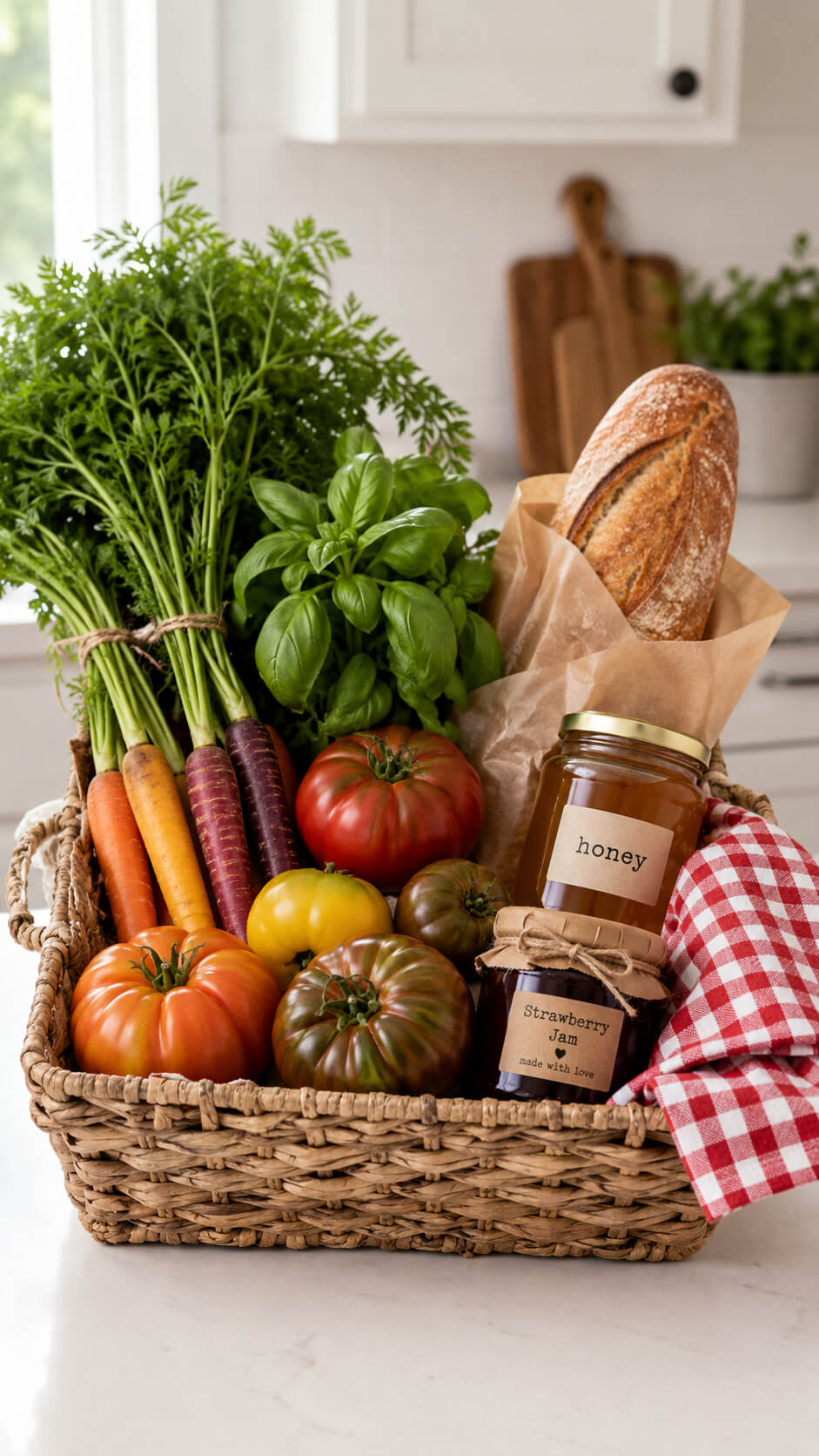 Farmers Market Fresh Basket