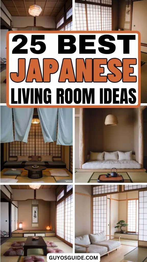 Japanese Living Room Ideas
