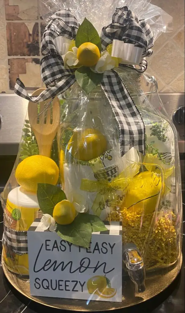 Lemonade Stand Basket