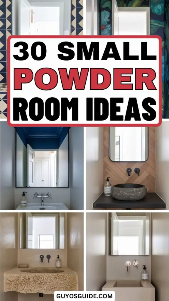 Small Powder Room Ideas