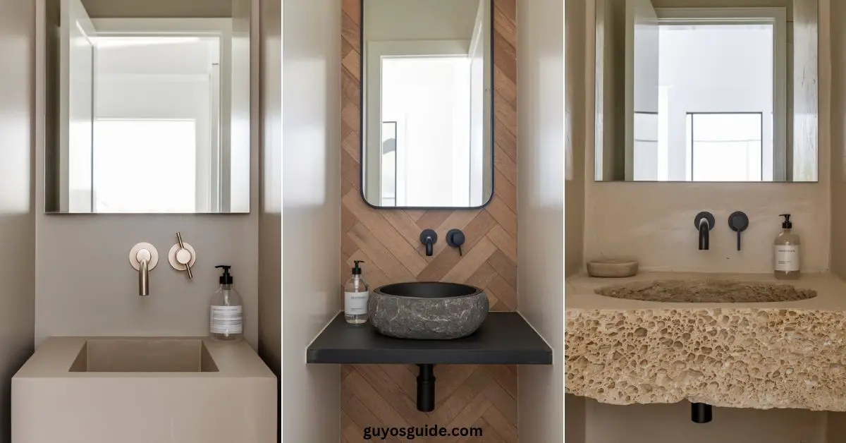 Small Powder Room Ideas - Guyo's Guide