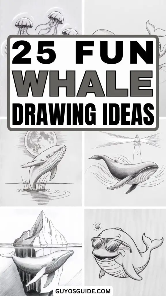Whale Drawing Ideas