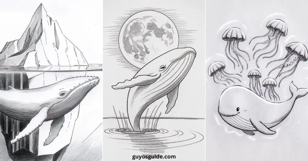 Whale Drawing Ideas - Guyo's Guide