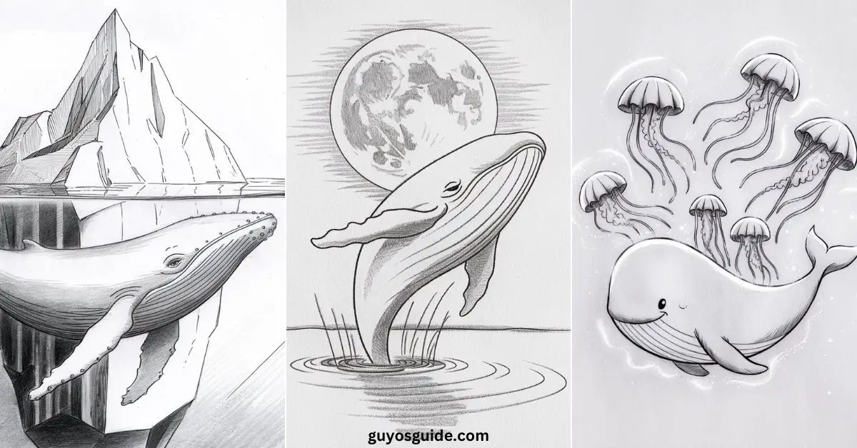 Whale Drawing Ideas - Guyo's Guide