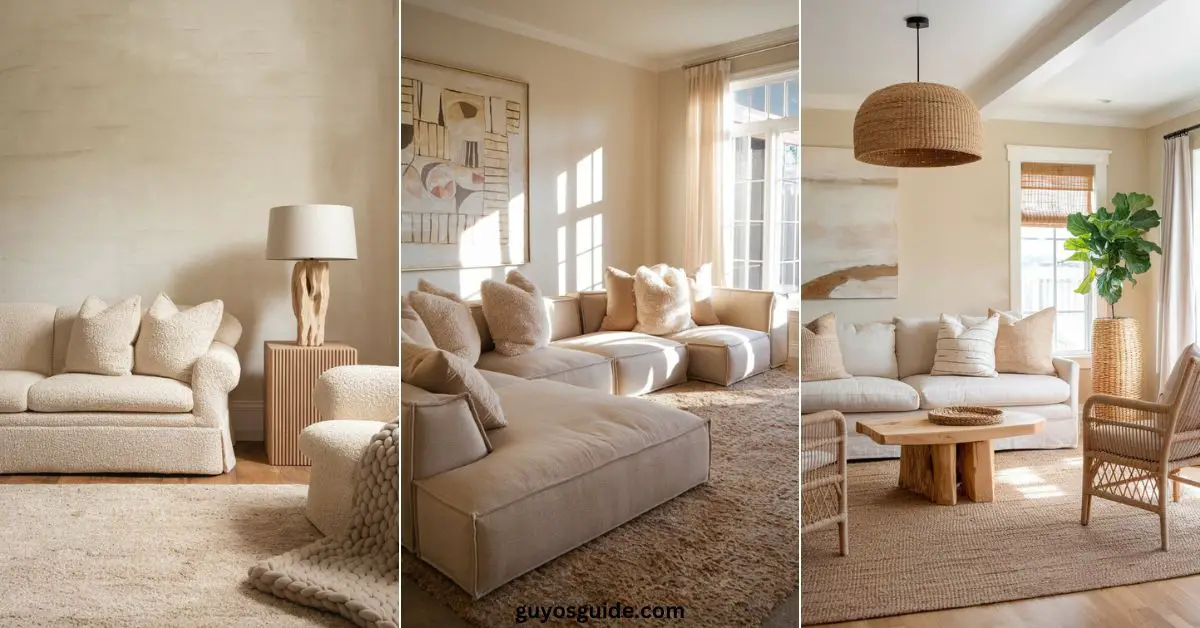 Beige Living Room Ideas - Guyo's Guide