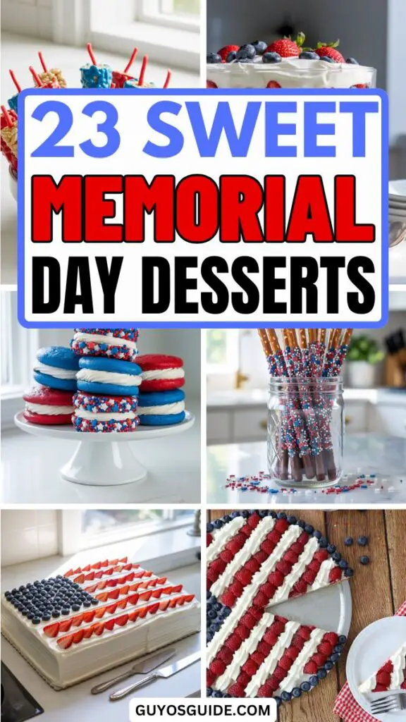 Memorial Day Desserts