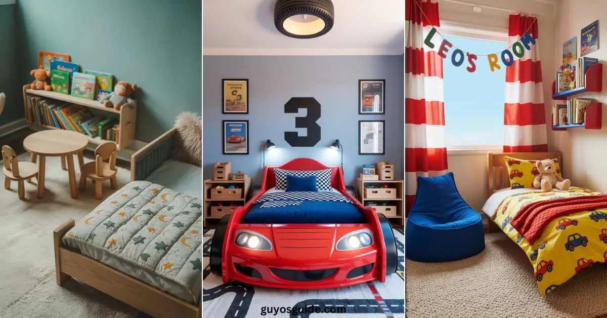 Toddler Boy Bedroom Ideas - Guyo's Guide