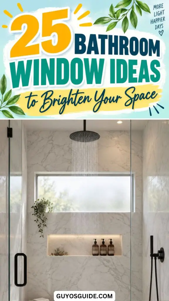 Bathroom Window Ideas