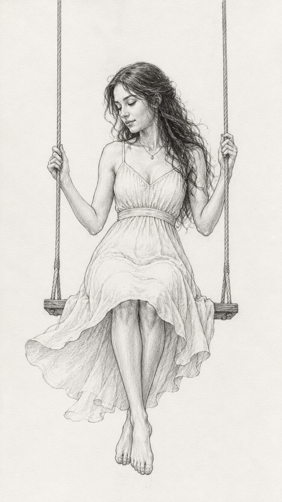 Sitting on a Swing