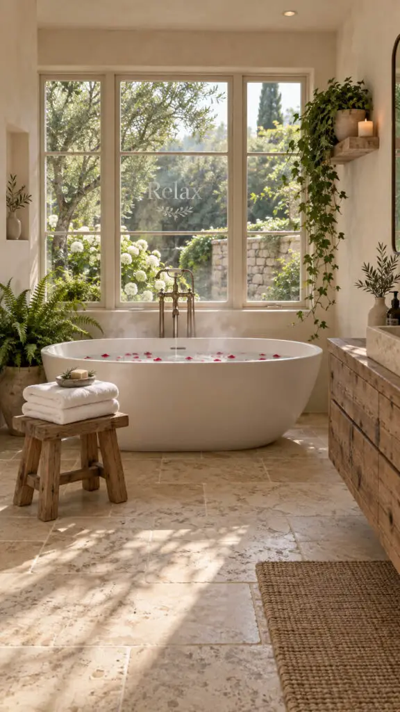 Sunlit Garden Spa Retreat