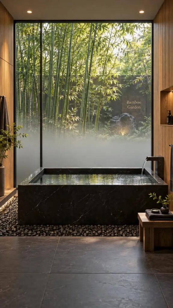 Zen Bamboo Garden Soaking Retreat